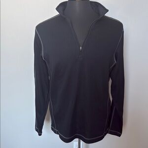Men's Nike Golf Black Quarter-Zip